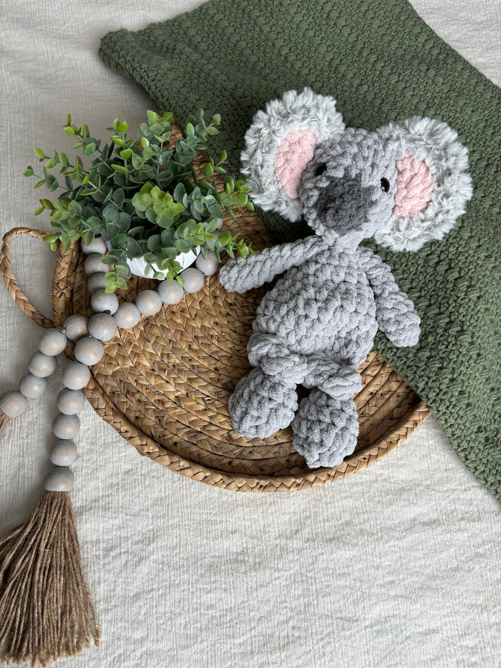 Handmade Crochet Animal Snugglers — Hand-Crocheted Stuffed Animals for Babies & Toddlers | Little Janey