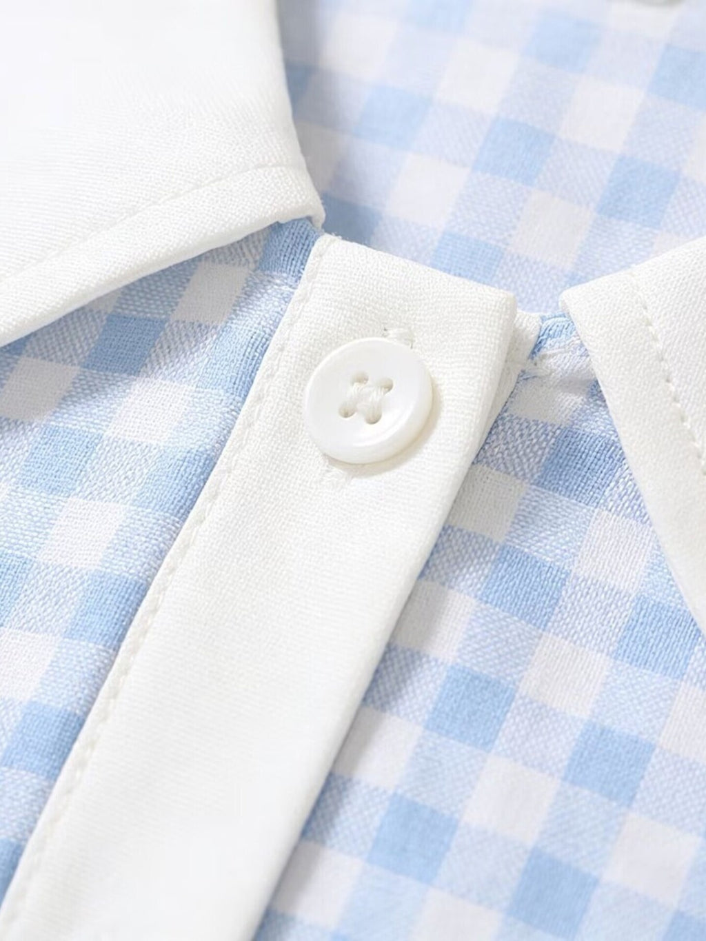 Girls' Fruit Embroidered Sleeveless Plaid Dress | Little Janey - Little Janey Shop