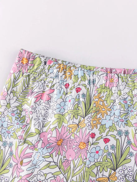 Children's Floral Sweatshirt & Leggings Set - Little Janey Shop