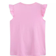 Children's Cute Unicorn Graphic Ruffle Sleeve T-Shirt - Little Janey Shop