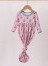 Pink christmas tree bamboo gown