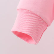 Pink clover glitter mom&me top
