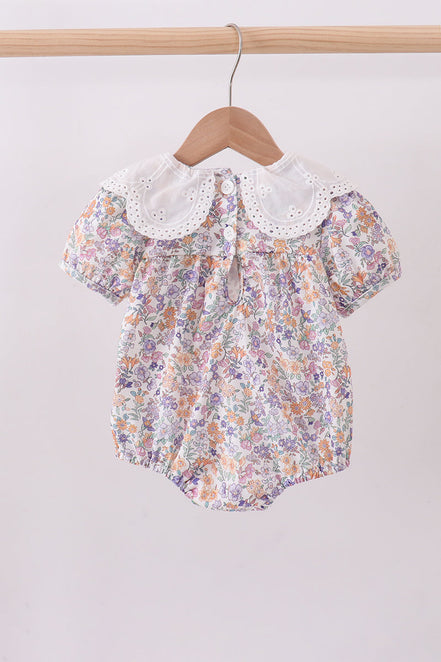 Red Floral Lace Bubble