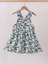 Camouflage denim dress