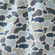 Camouflage denim dress