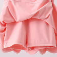 Pink scalloped active mom&me dress