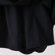 Black scalloped active  mom&me dress