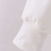 Cream hand-sewn bow mom&me sweatshirt
