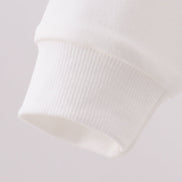 Cream hand-sewn bow mom&me sweatshirt