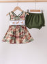 Duck Camo Embroidered Bloomer Set