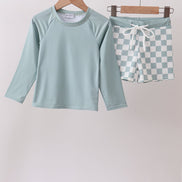 Sage Checker UPF Rashguard set
