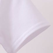 White Animal Embroidered Top