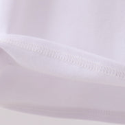 White Animal Embroidered Top