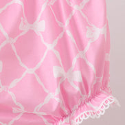 Pink Bow Bloomer Set