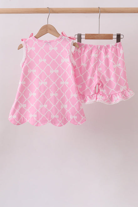 Pink Bow Set