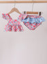 Pink Floral UPF Swim Set