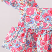 Pink Floral UPF Swim Set