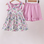 Purple Hydrangea Set