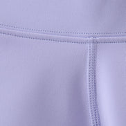 Violet Scalloped Yoga Active Leggings