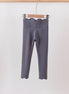 Gray Scalloped Yoga Active Leggings