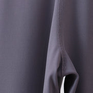 Gray Scalloped Mom Yoga Active Leggings