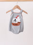 Gray Ship Applique Bubble