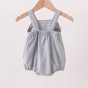Gray Ship Applique Bubble