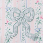 Bow Floral Applique Dress