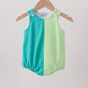 Blue Colorblock Bubble