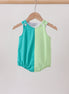 Blue Colorblock Bubble