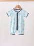 Blue Turtle Bamboo Romper