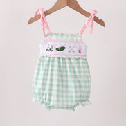 Green Golf Embroidered Bubble