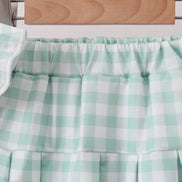 Green Golf Embroidered Skorts Set