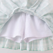 Green Golf Embroidered Skorts Set