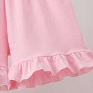 Green Golf Embroidered Ruffle Set