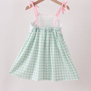 Green Golf Embroidered Dress