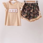Camo Duck Embroidered Set