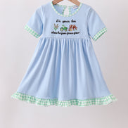 Blue Farm Embroidered Dress