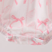 Pink Bow Print Bubble