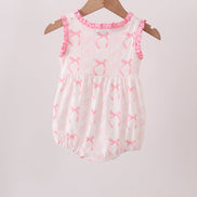 Pink Bow Print Bubble