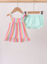 Rainbow Stripe Bloomer Set