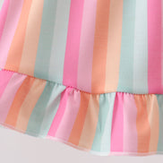 Rainbow Stripe Bloomer Set