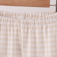 Khaki Puppy Fishing Embroidery Pants Set