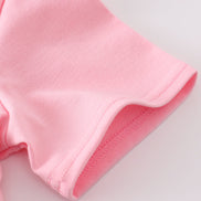 Pink bow sequin mom&me top