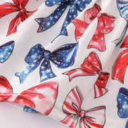 Bow print mom&me top