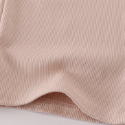 Cream MINI french knot pants set