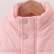 Pink mom&me puffer vest