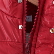 Maroon mom&me puffer vest