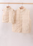 Cream mom&me puffer vest