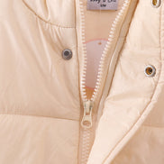 Cream mom&me puffer vest
